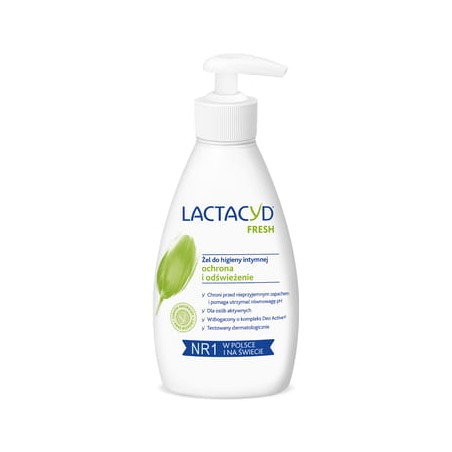 LACTACYD FRESH emulsja do higieny intymnej z pompką 200ml
